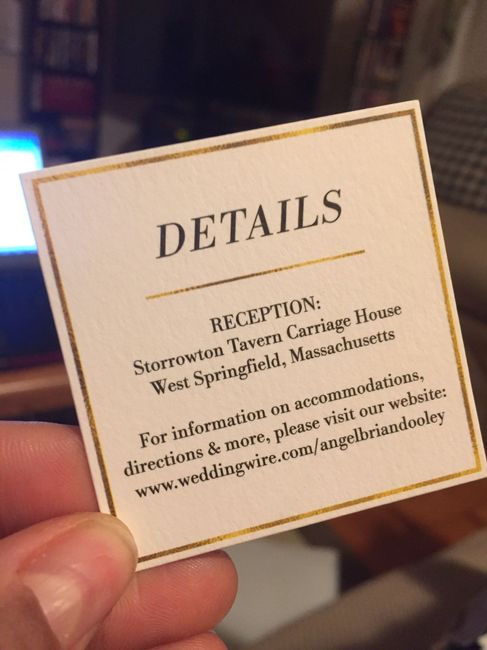 Invites - what belly band?