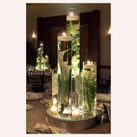 Suburged carnation flower centerpieces