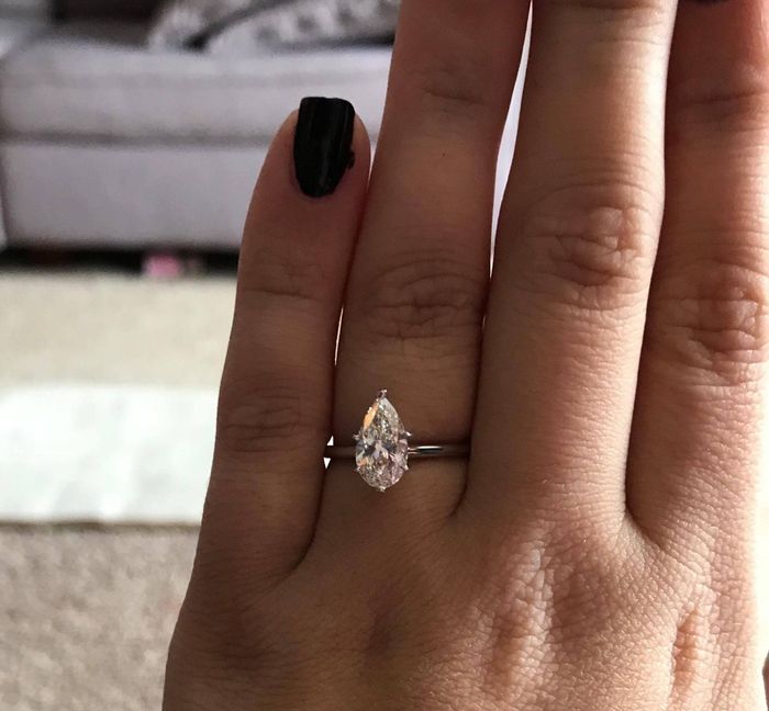 1.45 Carat Pear 