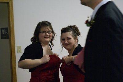 Pictures of you in other weddings....