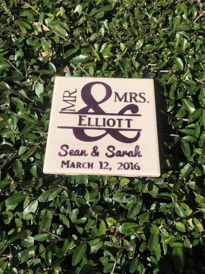 Coaster Favors