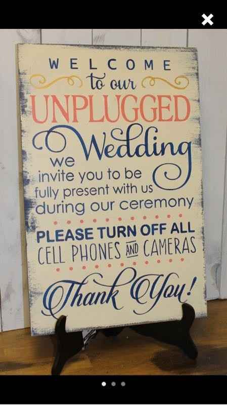 Unplugged Ceremony?