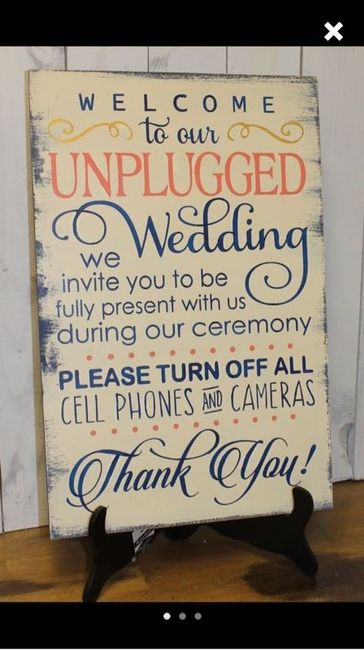 Unplugged Ceremony?
