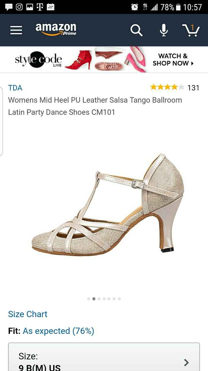 Dance shoes for wedding?
