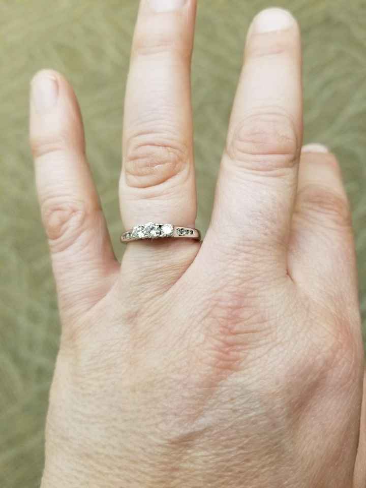 New engagement ring- show me your rings!