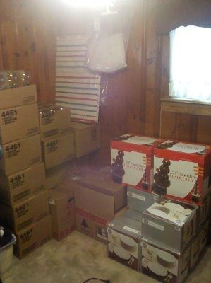 The wedding has eaten my office!