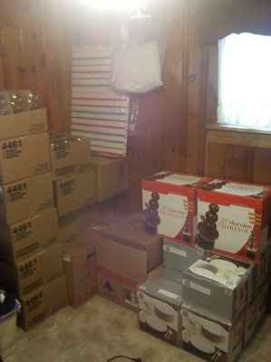 The wedding has eaten my office!