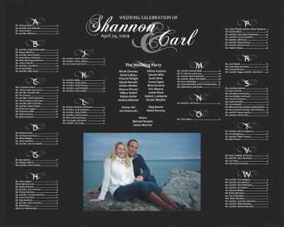 Seating and Place Cards