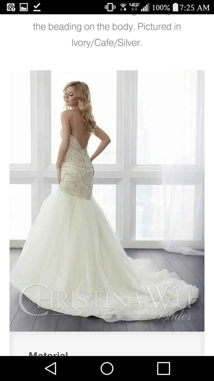 Please show your wedding dress, ladies - 3