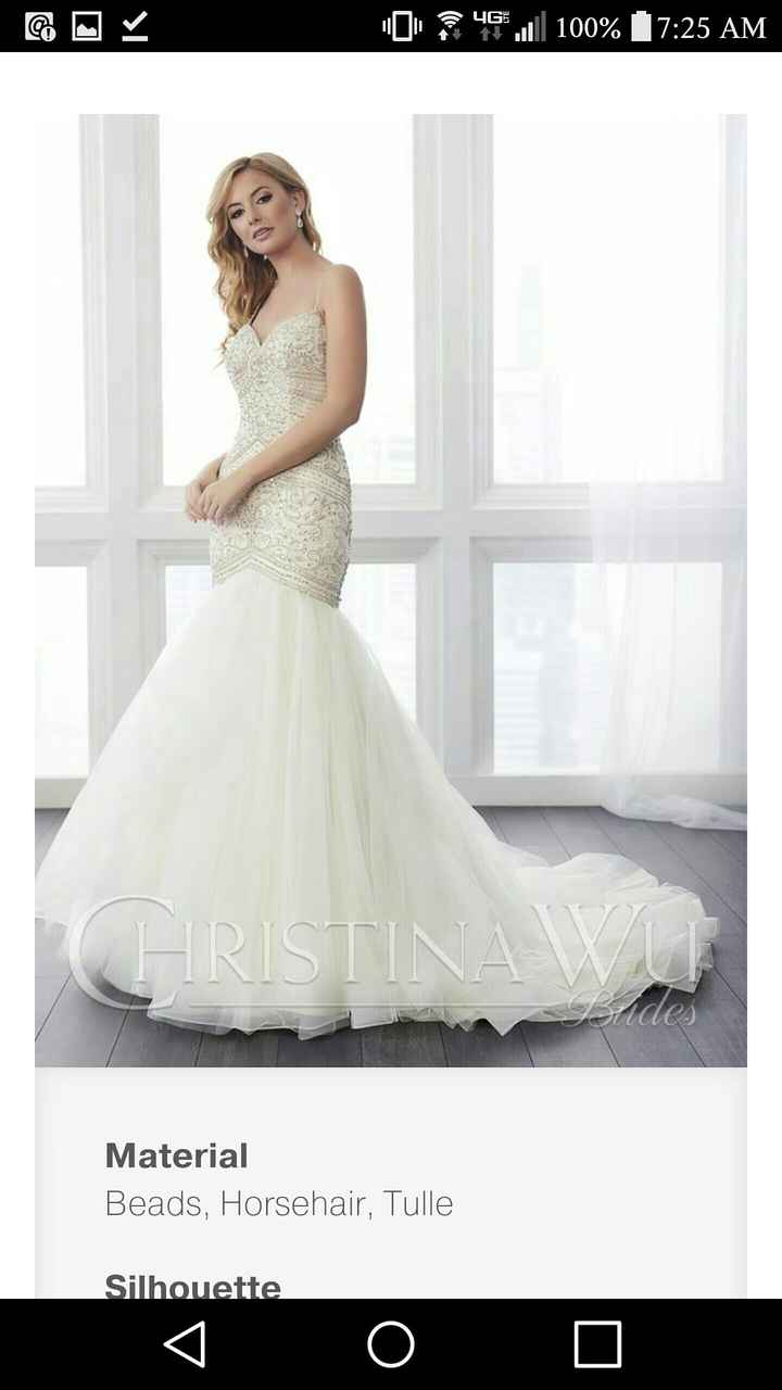 Please show your wedding dress, ladies - 4