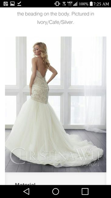 Please show your wedding dress, ladies - 3