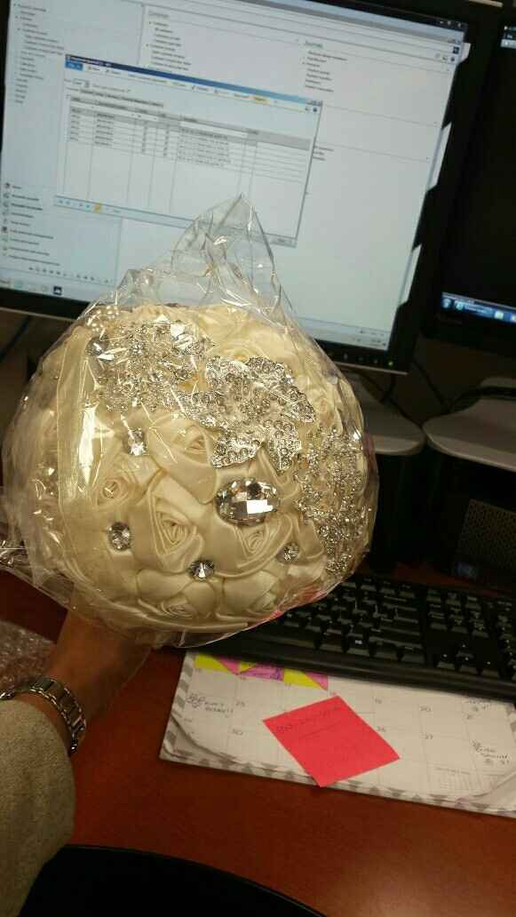 Got my bouquet today. .Yayyy!