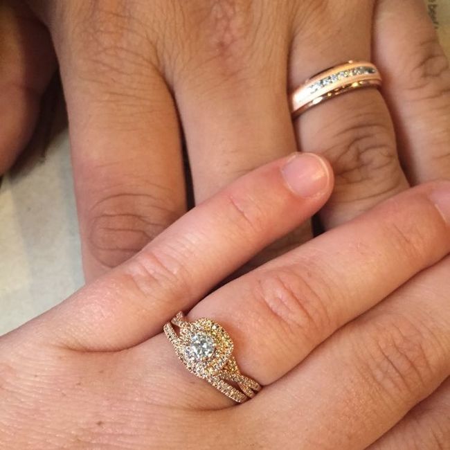We bought our wedding bands!