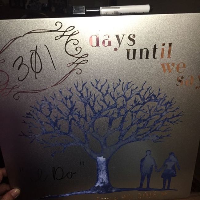 DIY- Wedding Countdown