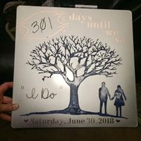 DIY- Wedding Countdown