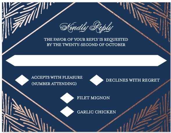 Help with RSVP Cards?