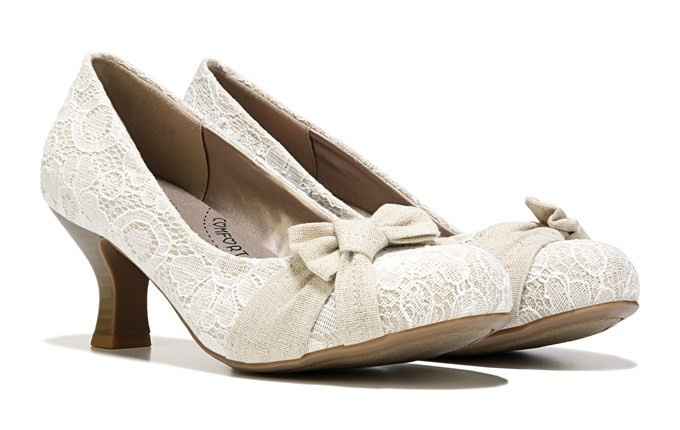 PSA: Possible wedding shoe, on sale. Mid-heel.