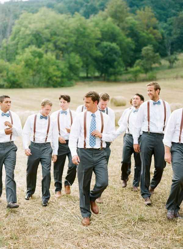 Groom and Groomsmen attire