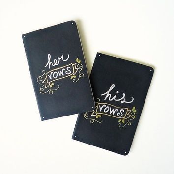 Writing own vows