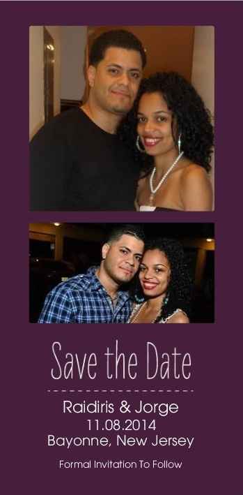 what do you think of my save the date