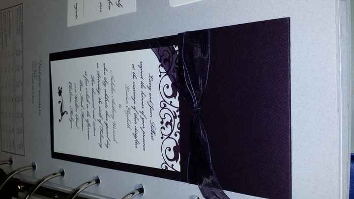 what do you think of my invitations? w pics