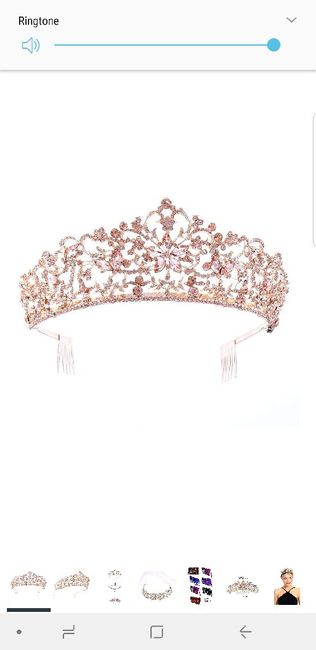 Got my wedding day hairpiece!! - 1
