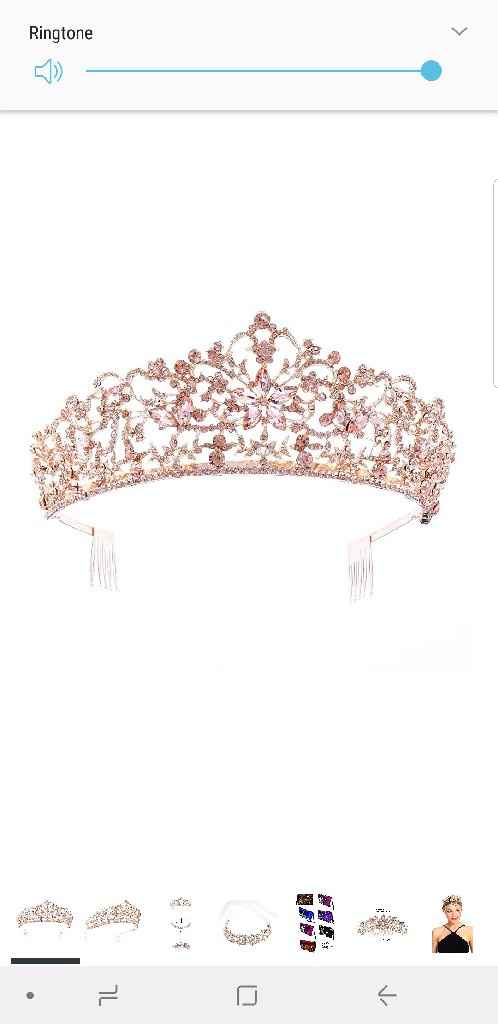 Got my wedding day hairpiece!! - 1