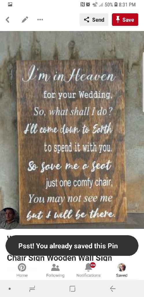 Ways to honor those that have passed. - 1