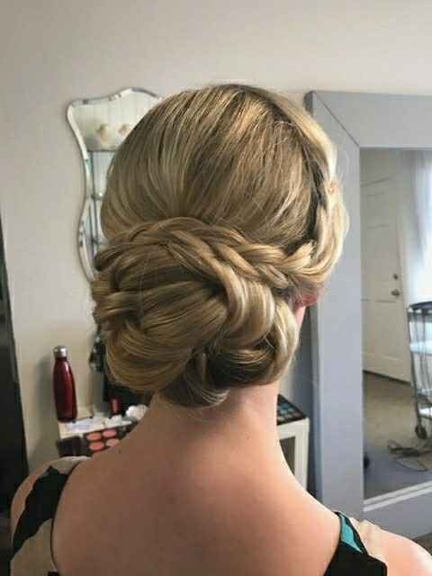 Had my hair and make-up trial today...