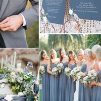 Color coordinating with steel blue! - 2