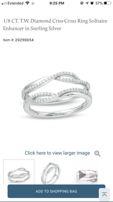 Wedding band that goes with my engagement ring 5