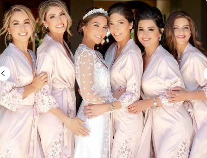 Bridesmaid and Bridal Robe help - 1