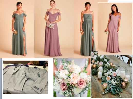 Help me decide with Bridesmaid colors!  Feeling so stuck! - 1