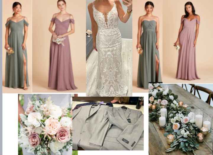 Help me decide with Bridesmaid colors!  Feeling so stuck! - 1