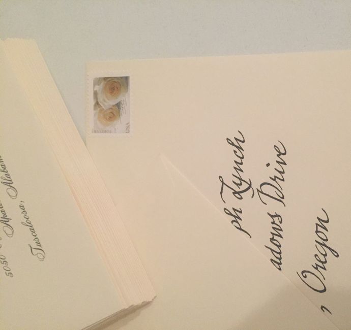 I'm Just Over Here Stamping My Invitations Like......
