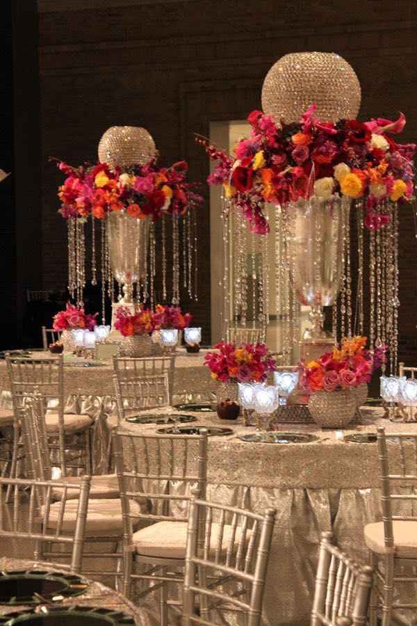 Sparkly Sunday: Reception Tables - 1