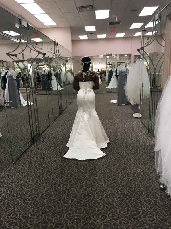 Let's see your wedding dresses.