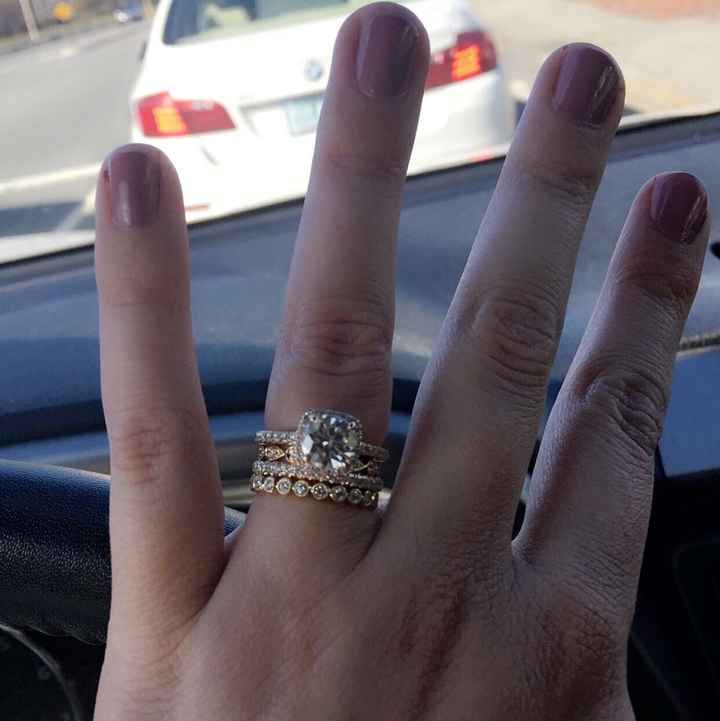 I got my wedding band! Show me yours!