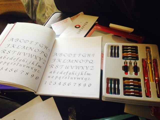Experimenting with Calligraphy!