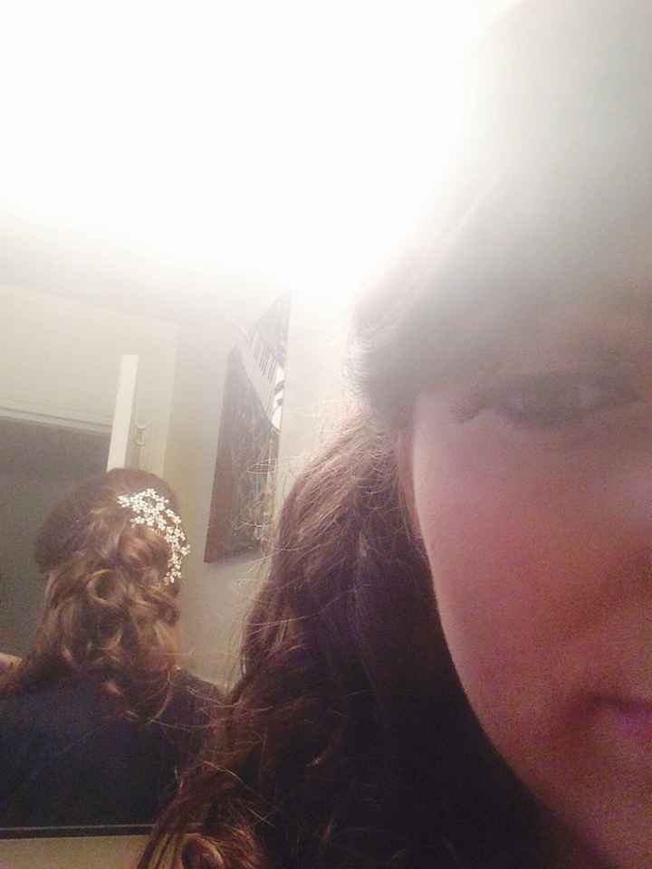 Hair and makeup trial! Pics!