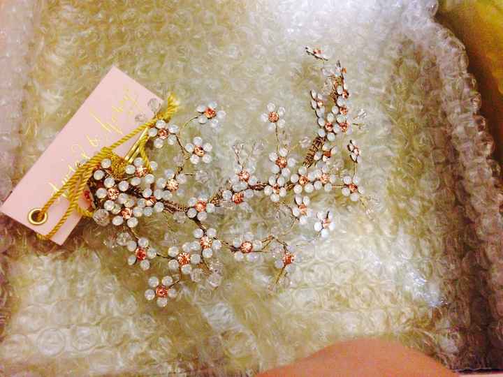 Wedding packages came in the mail yesterday!