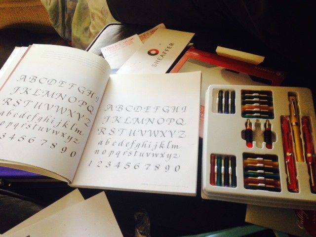 Experimenting with Calligraphy!