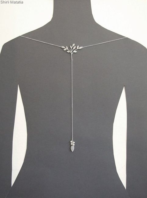 Jewelry for Open Back Dress: Which would you choose?