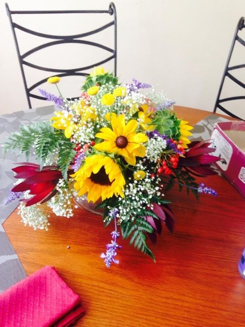 Is anyone DIYing their own flowers? Please post pics!