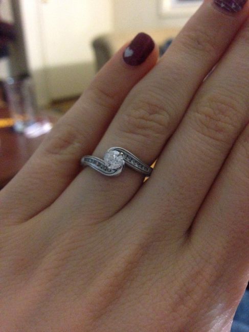 SPINOFF: Does anyone have a small engagement ring? And...