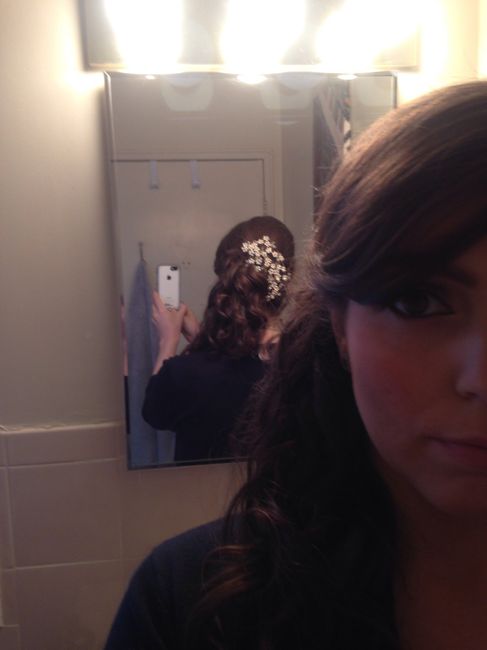 Hair and makeup trial! Pics!