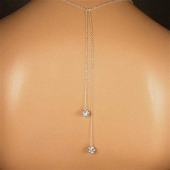 Jewelry for Open Back Dress: Which would you choose?