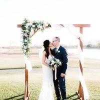 Backdrop or No Backdrop for outdoor ceremony? - 2