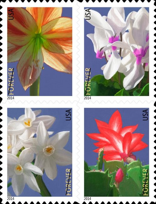 Excited over stamps