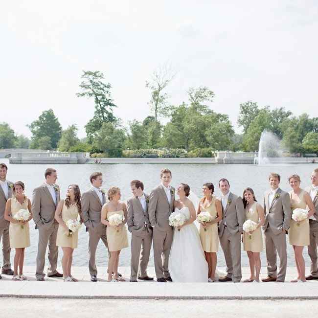 Champagne Wedding Dress